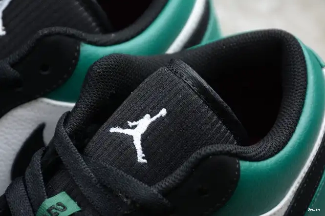 Bmlin Air 1 Low Green 553558-113 Black Mystic White Jordan 0502